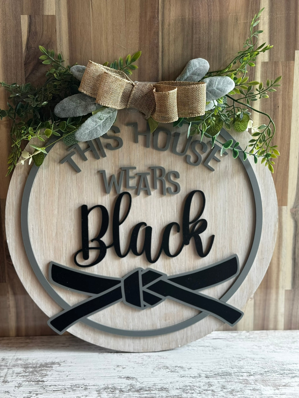 Decorative Martial Arts Wall Hanging Sign