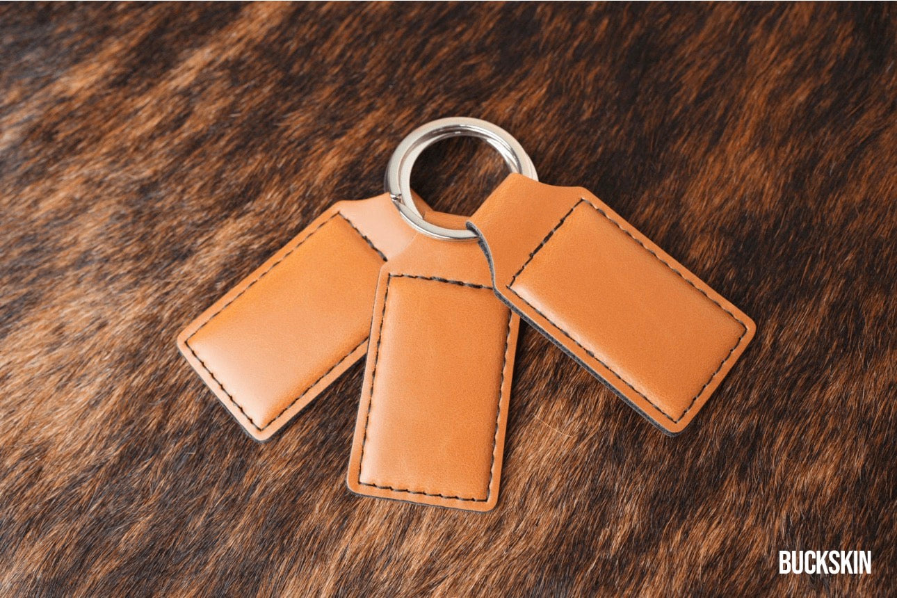 Leatherette Keychain