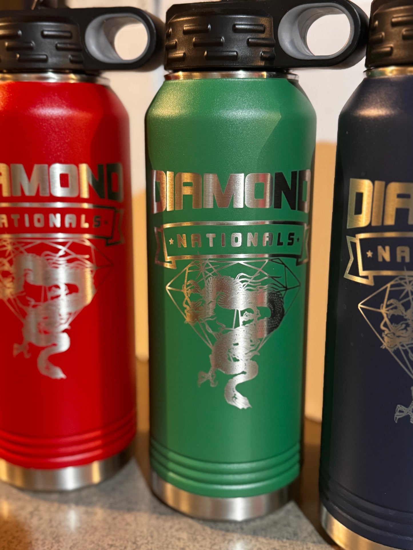 32oz Diamond Nationals Tournament Water Bottle