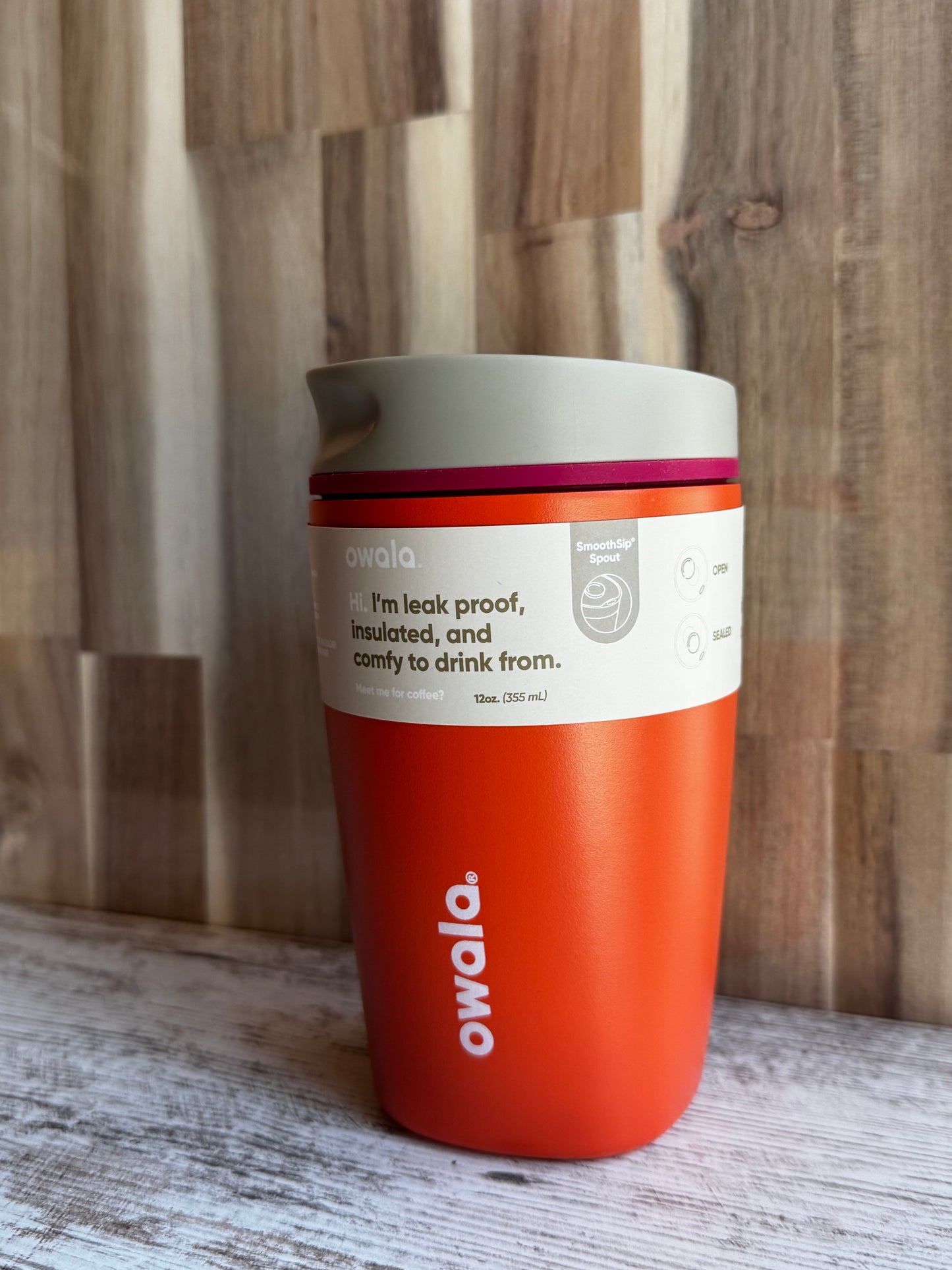 Owala 12 oz Smooth Sip Slider