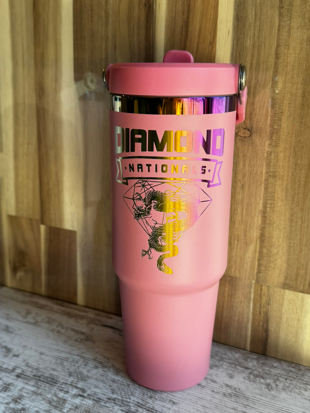 30oz Diamond Nationals Logo Flip Water bottle *NEW for 2026*