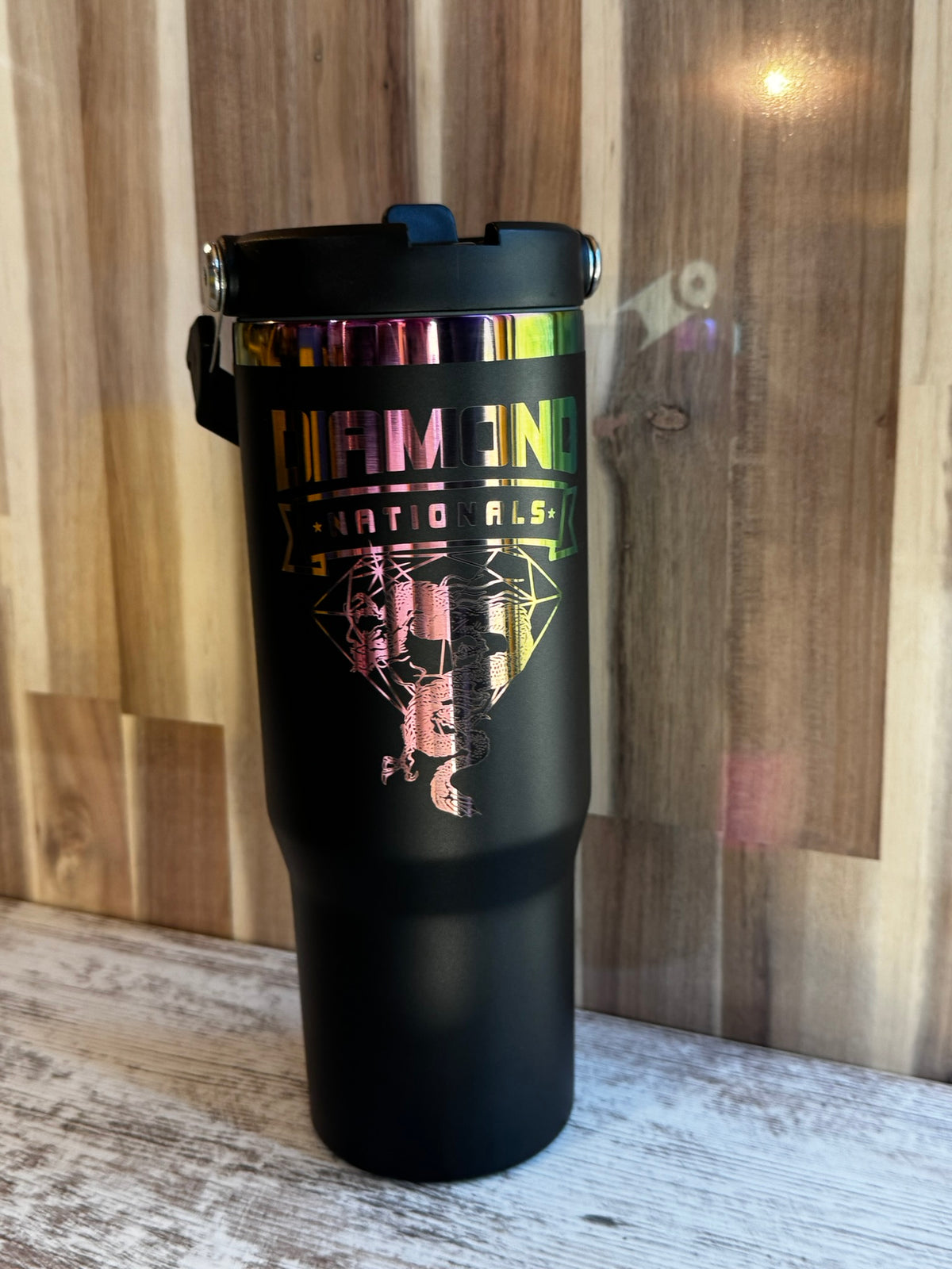 30oz Diamond Nationals Logo Flip Water bottle *NEW for 2026*