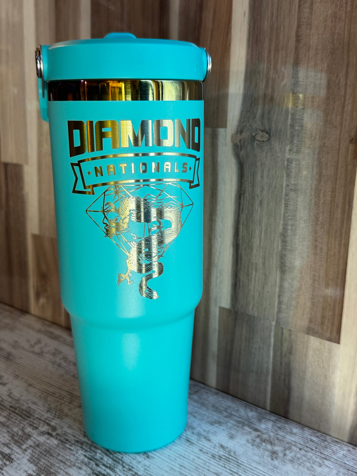 30oz Diamond Nationals Logo Flip Water bottle *NEW for 2026*