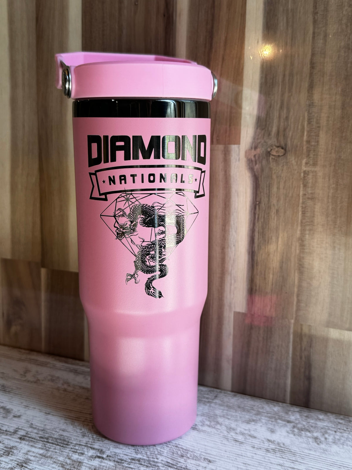 30oz Diamond Nationals Logo Flip Water bottle *NEW for 2026*