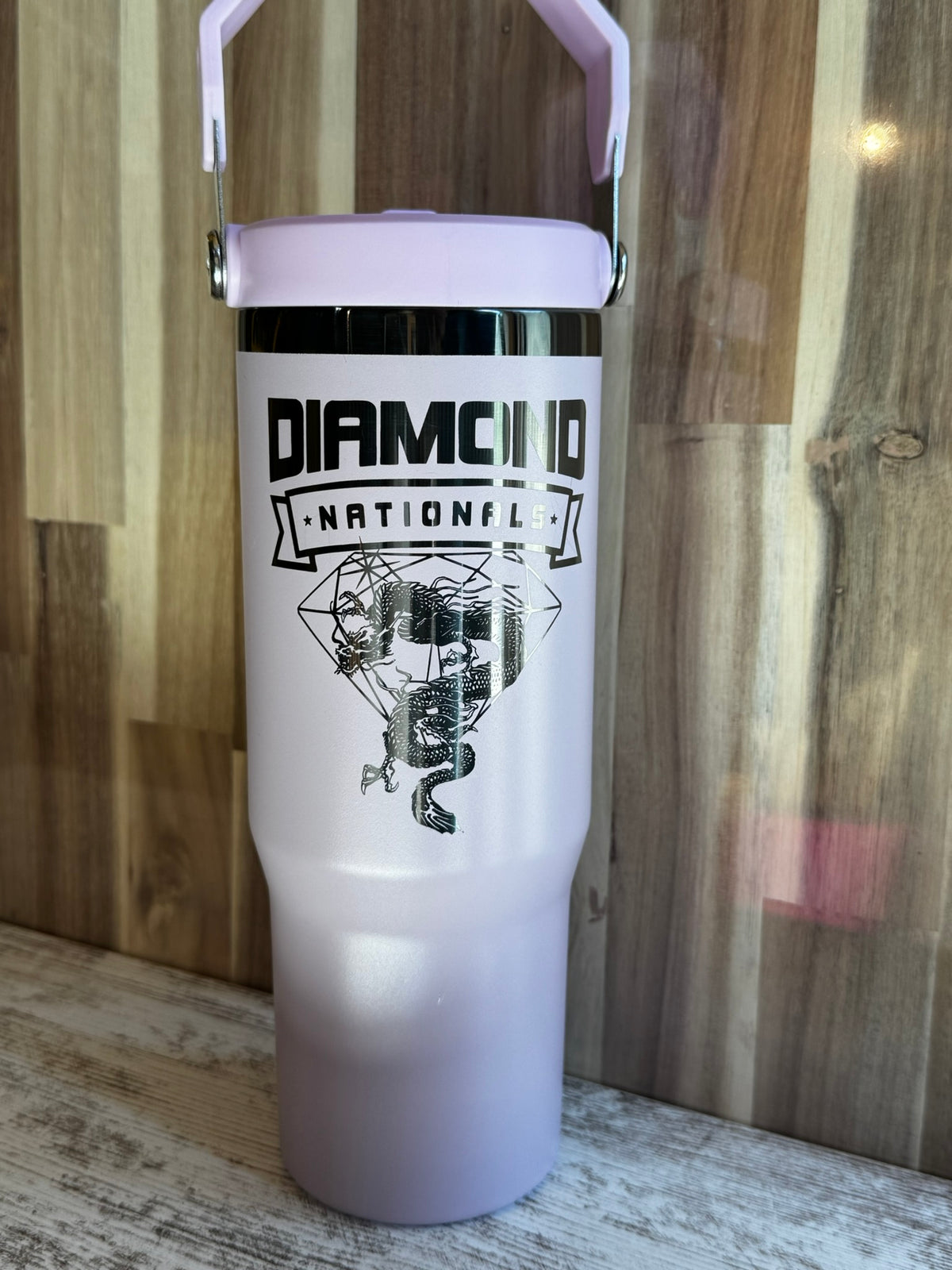 30oz Diamond Nationals Logo Flip Water bottle *NEW for 2026*
