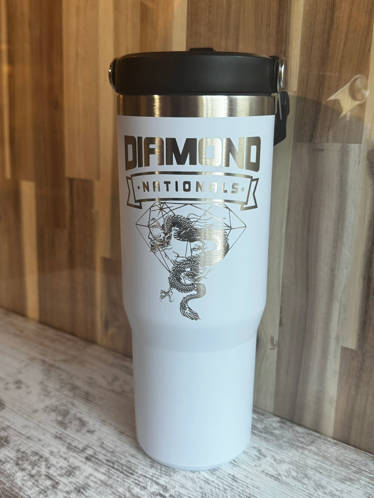 30oz Diamond Nationals Logo Flip Water bottle *NEW for 2026*