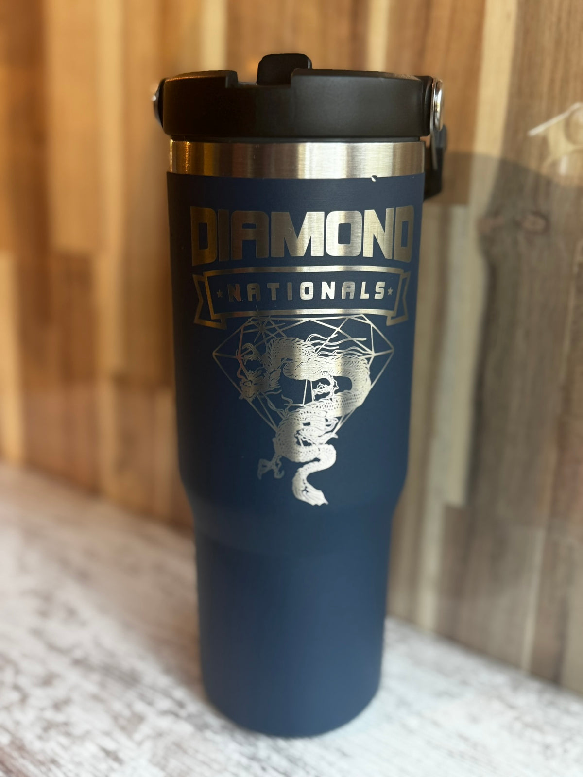 30oz Diamond Nationals Logo Flip Water bottle *NEW for 2026*