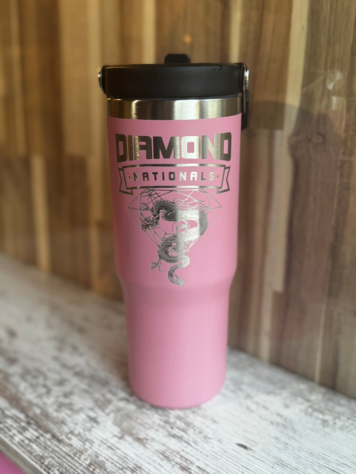 30oz Diamond Nationals Logo Flip Water bottle *NEW for 2026*