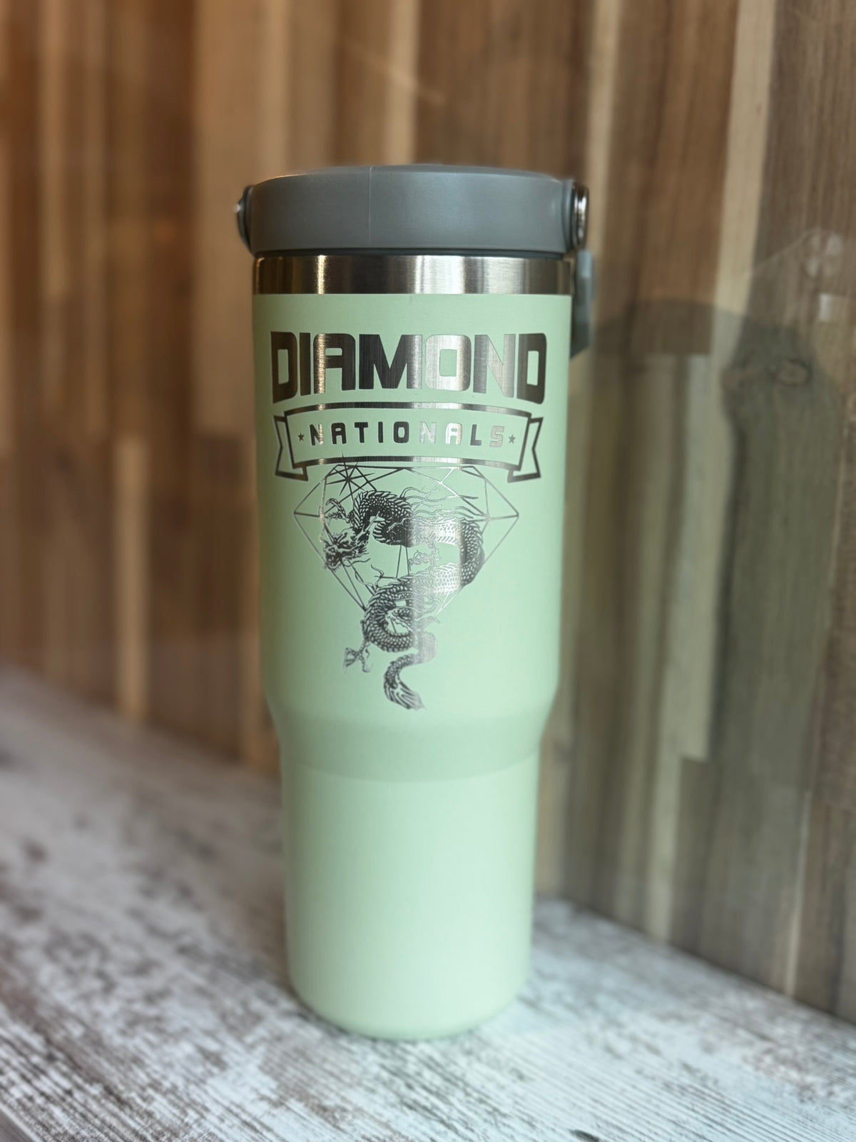 30oz Diamond Nationals Logo Flip Water bottle *NEW for 2026*