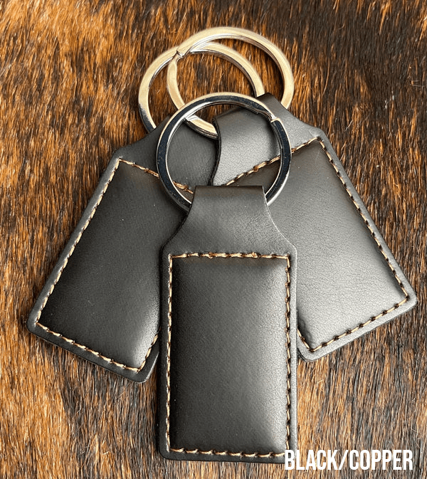 Leatherette Keychain
