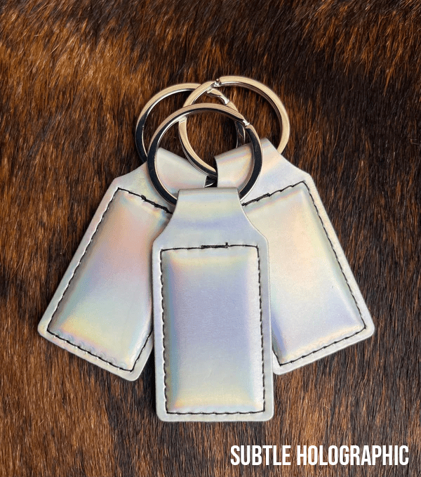Leatherette Keychain