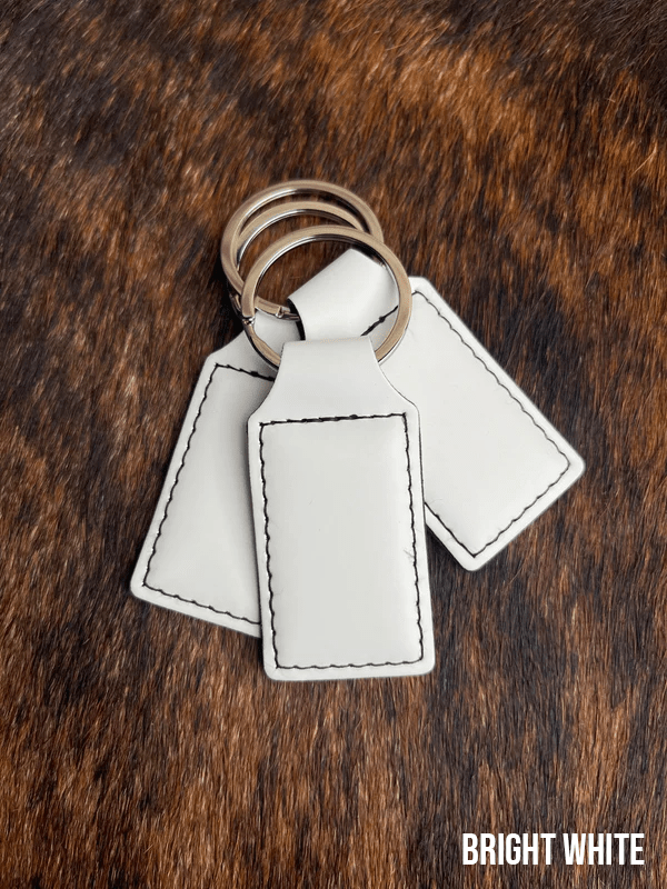 Leatherette Keychain