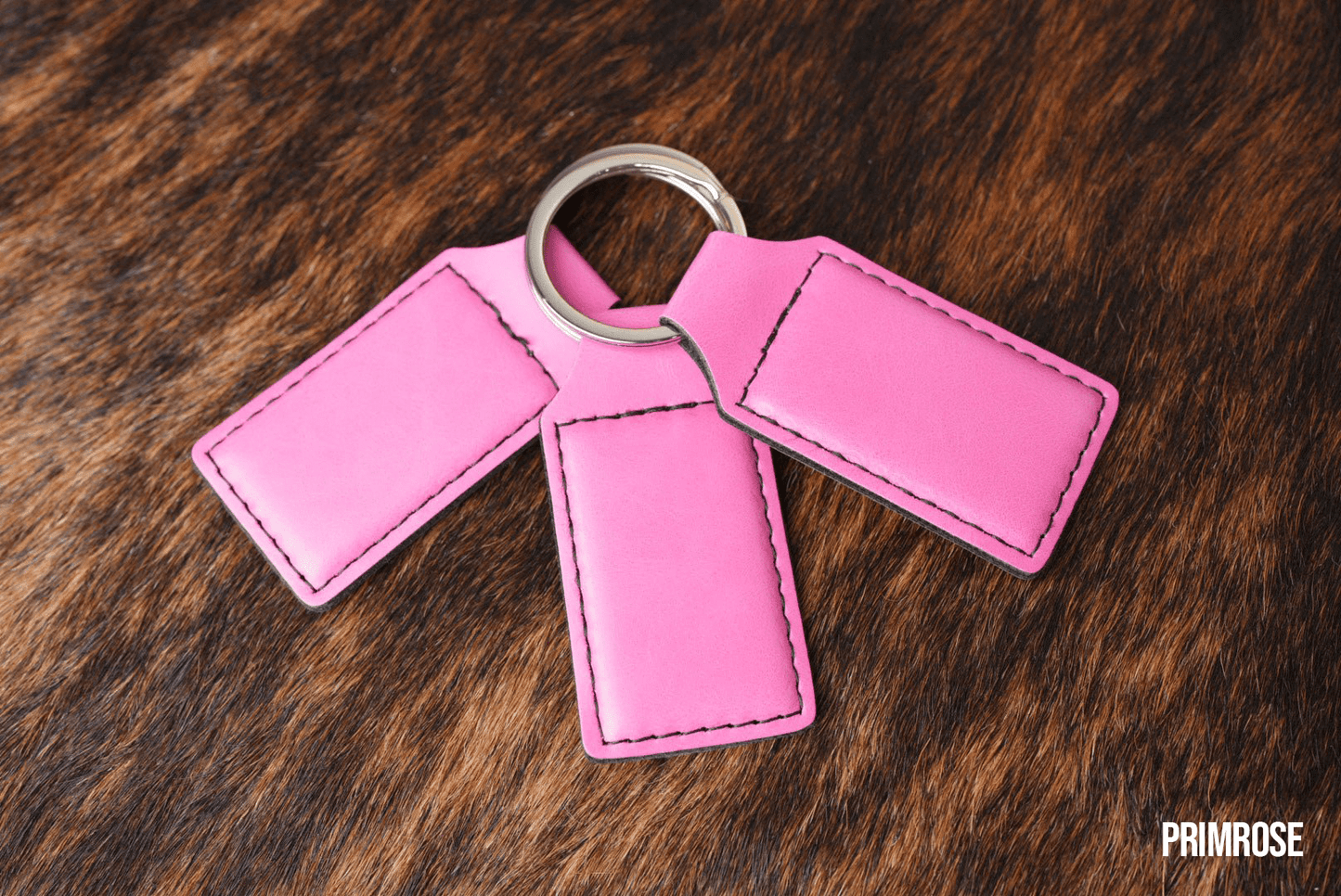 Leatherette Keychain