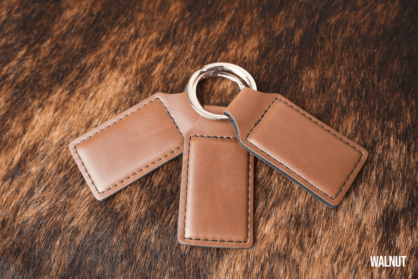 Leatherette Keychain