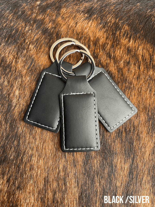 Leatherette Keychain