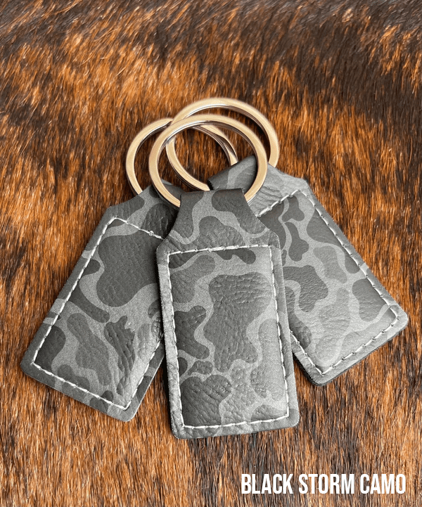 Leatherette Keychain