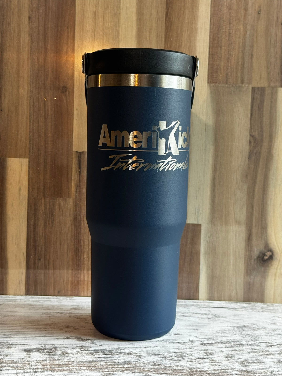 30oz Tournament Logo Flip Water bottle *NEW for 2026*
