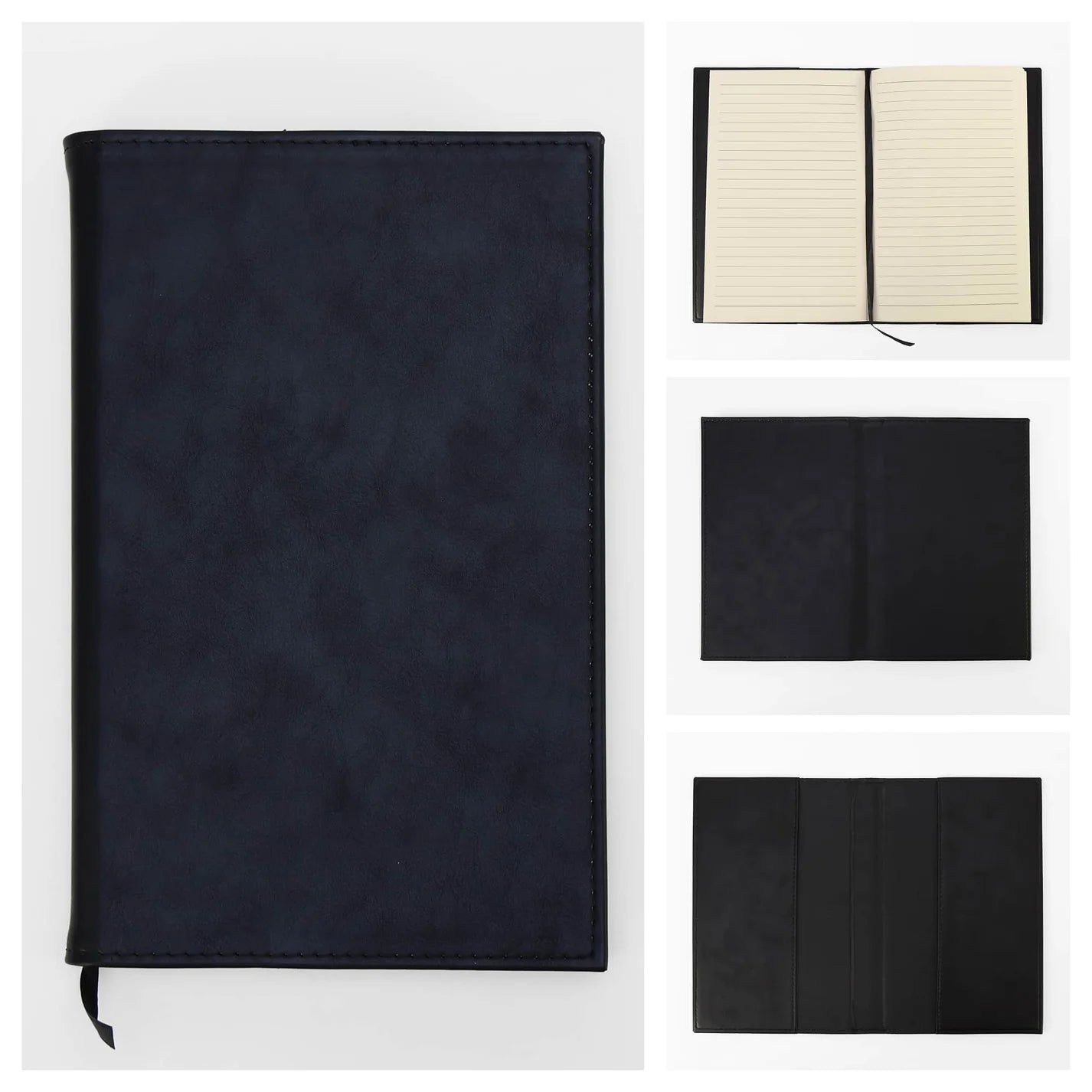 Boxed Leatherette Journal- refillable