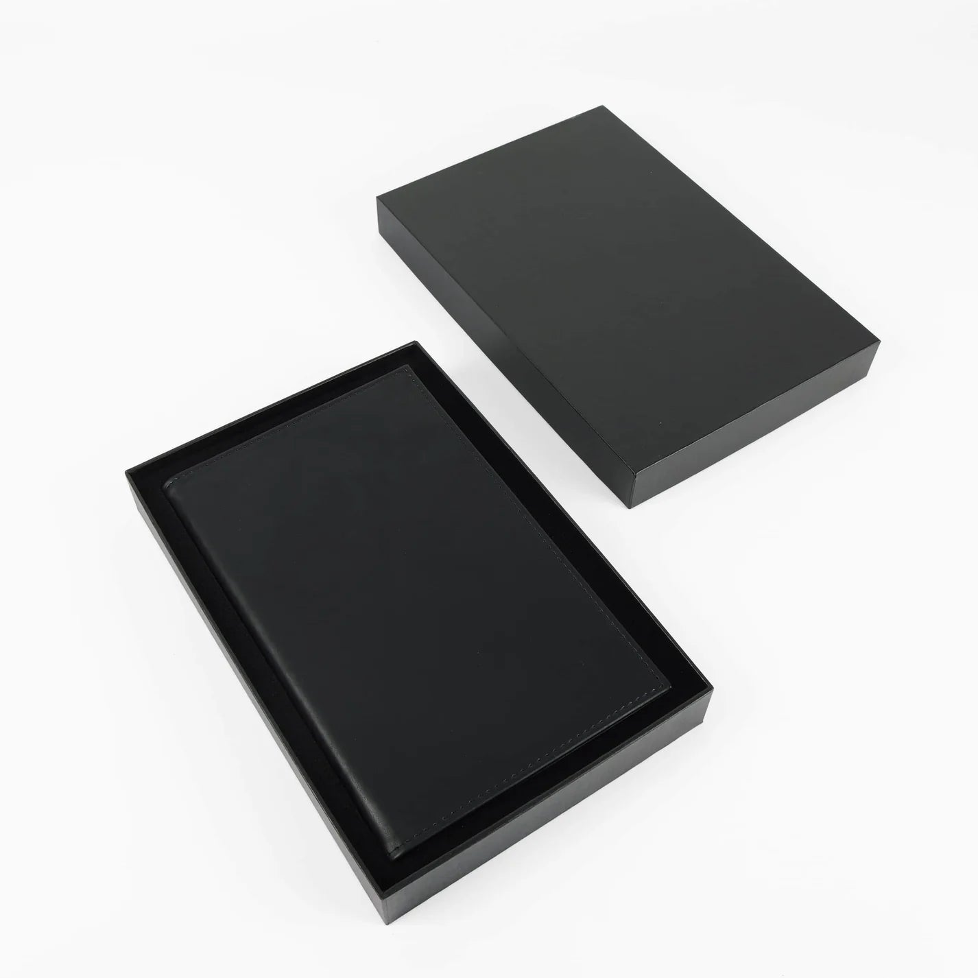 Boxed Leatherette Journal- refillable