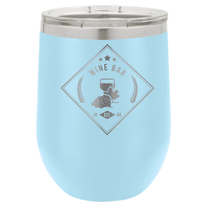 12oz Insulated Wine Glasses