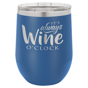 12oz Insulated Wine Glasses